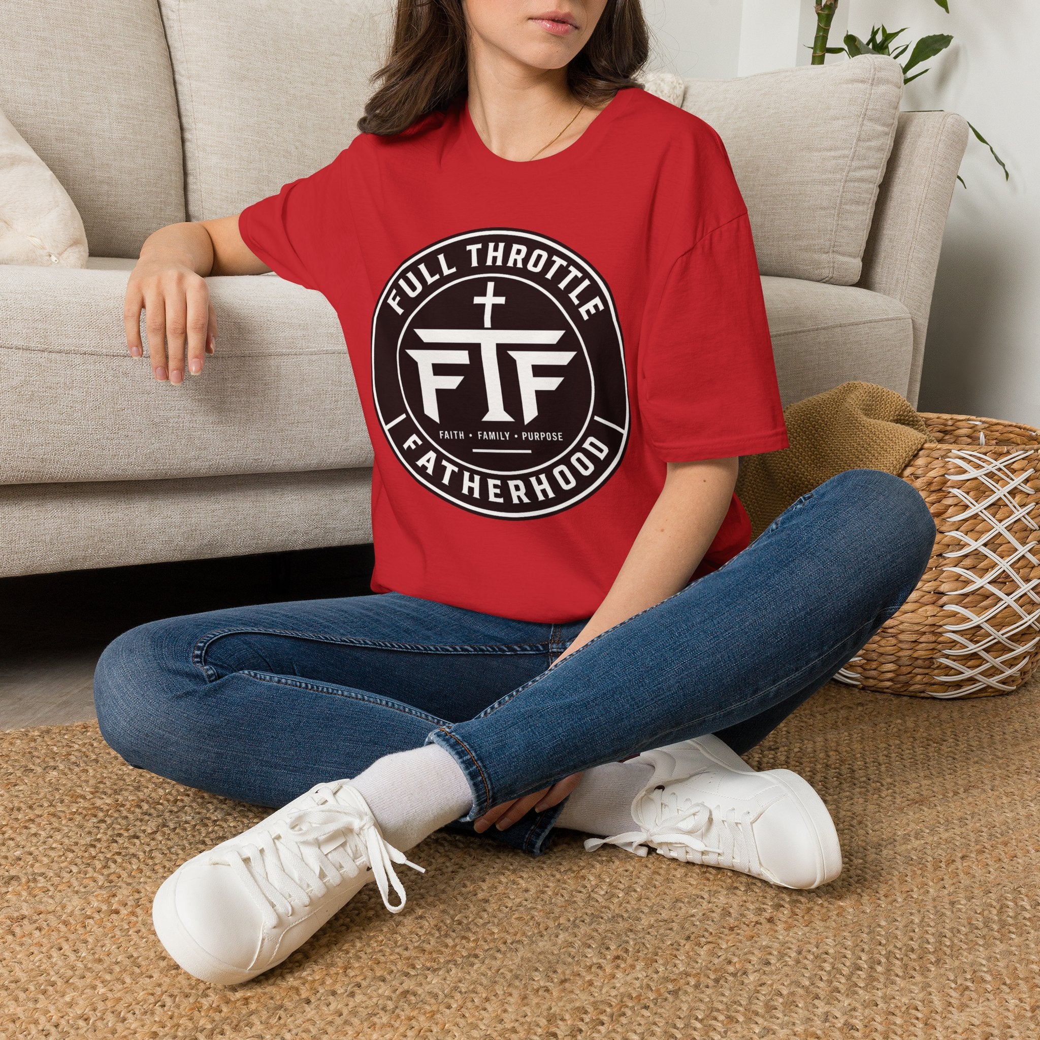 Full Throttle Fatherhood Tee